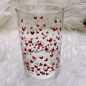 🔵 Tall glass beverage container NWT